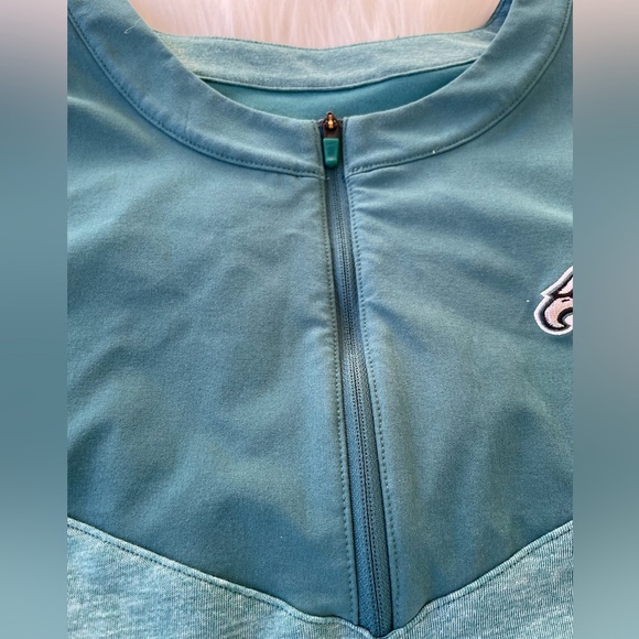 🦅NFL Philadelphia Eagles Men’s 1/4 Zip Pullover - XL - Picture 4 of 14